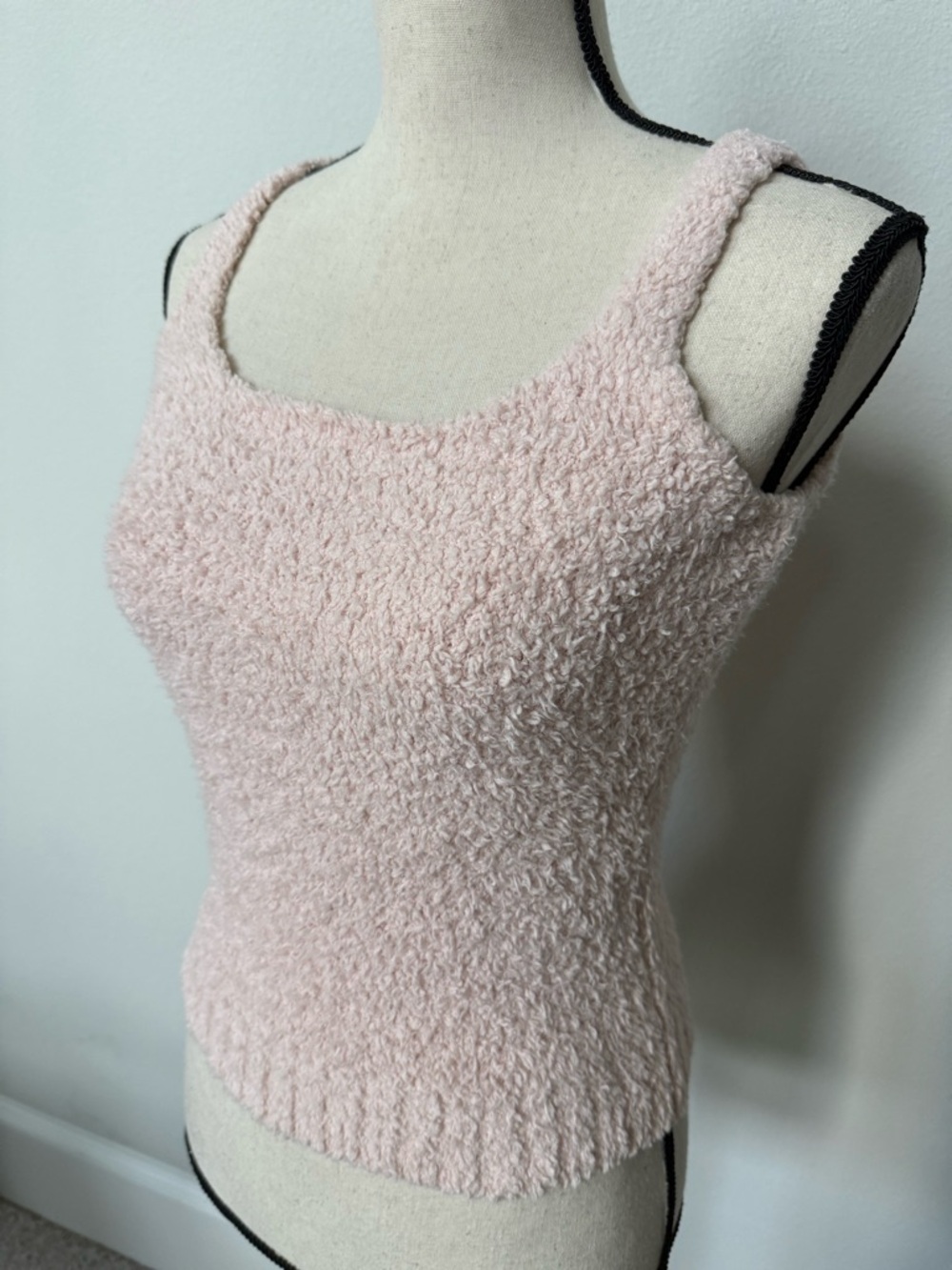 SKIMS Blush Pink Cozy Knit Tank
